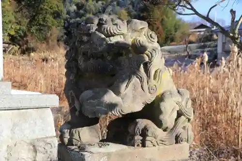 菅船神社の狛犬