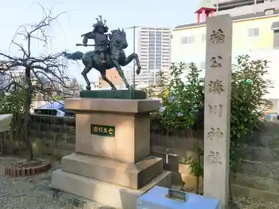神明社(赤塚神明社)の像