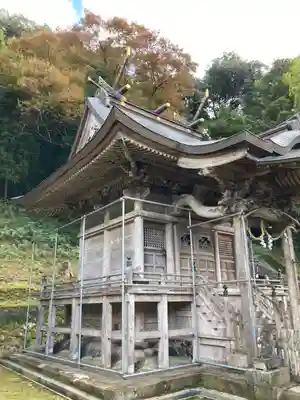 伊福部神社の本殿・本堂