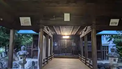 外山神社の本殿・本堂