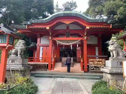 自由が丘熊野神社の本殿・本堂