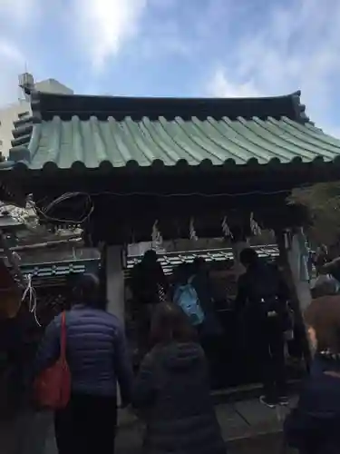 湯島天満宮の手水舎