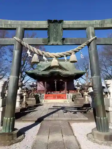 東石清水八幡神社の鳥居