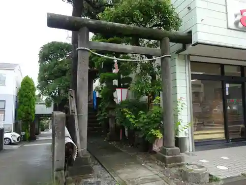 穐葉神社の鳥居