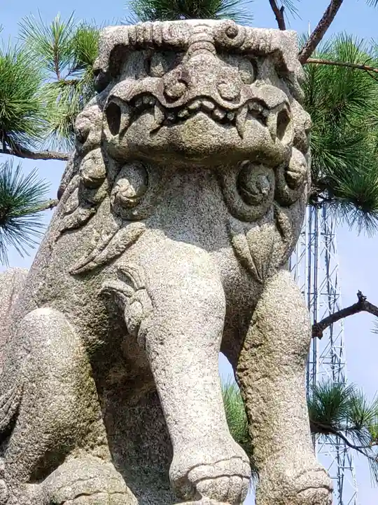 天王山神社の狛犬