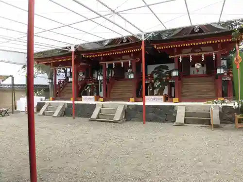 率川神社（大神神社摂社）の本殿