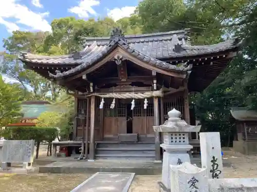 中嶋神社の本殿