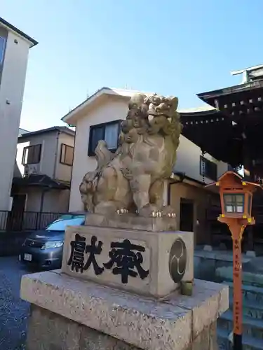 杉山神社（和田町）の狛犬