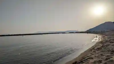 綱敷天満宮の周辺