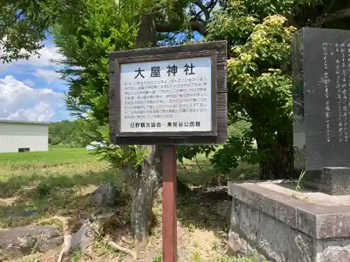 大屋神社の歴史