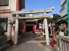 吉原神社の鳥居