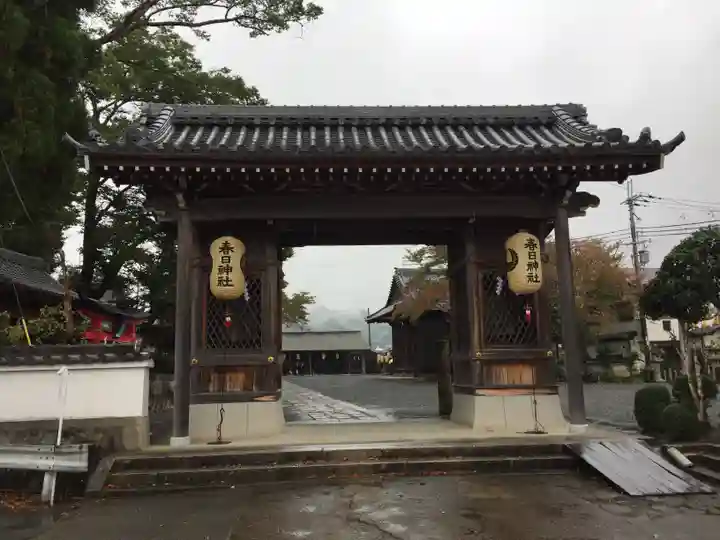 篠山春日神社の山門・神門