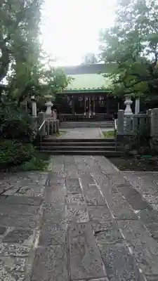 新宿下落合氷川神社の本殿・本堂