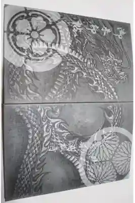 萬枚寺でいただいた御朱印帳です！