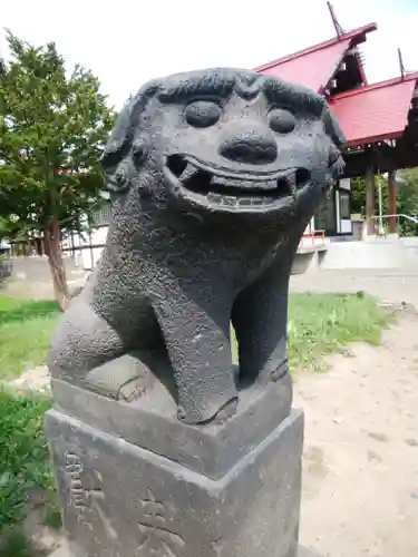 江部乙神社の狛犬