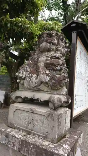 正ノ木稲荷 稲積神社の狛犬