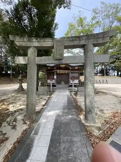 阿蘇神社の鳥居