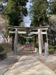 薬師寺八幡宮の鳥居