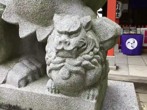 葛飾氷川神社の狛犬