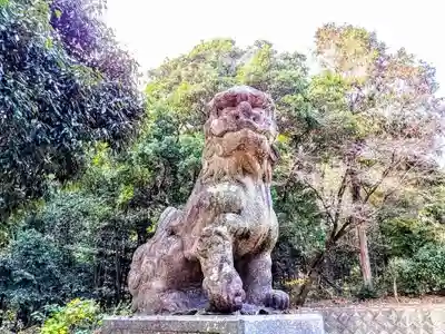 一之御前社の狛犬