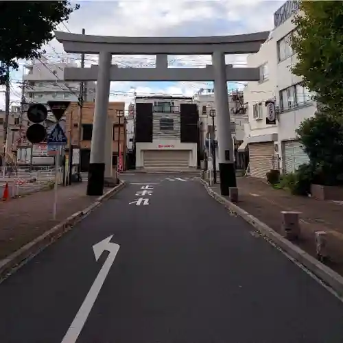 葛飾八幡宮の鳥居