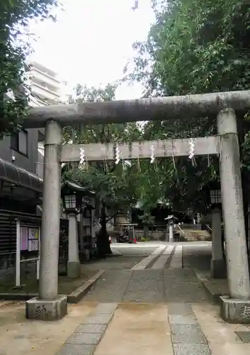 池尻稲荷神社の鳥居