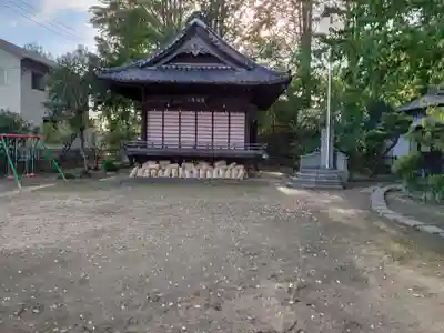 佐間天神社の本殿・本堂