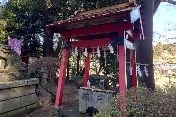 安住神社の手水舎