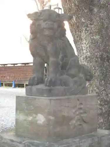 橘樹神社の狛犬