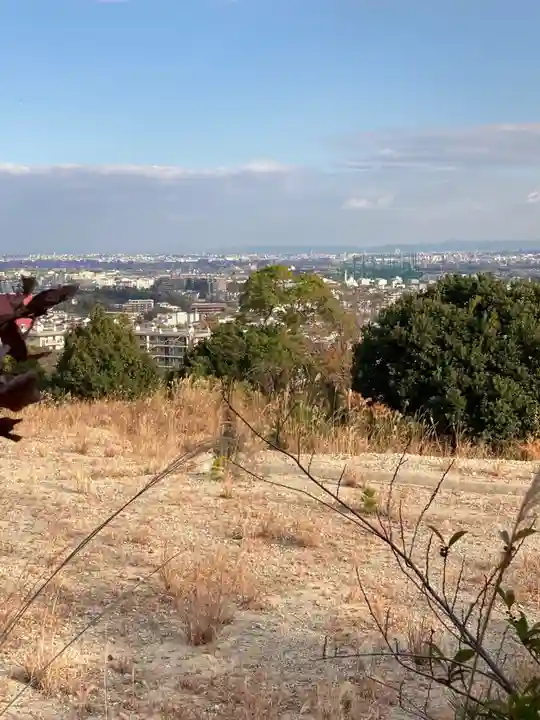 越木岩神社の景色