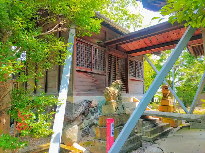 賣夫神社(嫁振)の本殿・本堂
