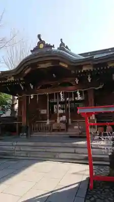 下谷神社の本殿・本堂