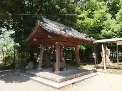 八幡社(牛田八幡社)の手水舎
