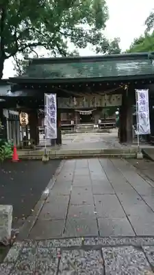 葛飾八幡宮の山門・神門