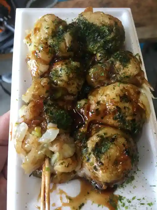 世直神社の食事