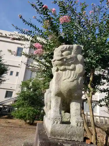 野村神社の狛犬