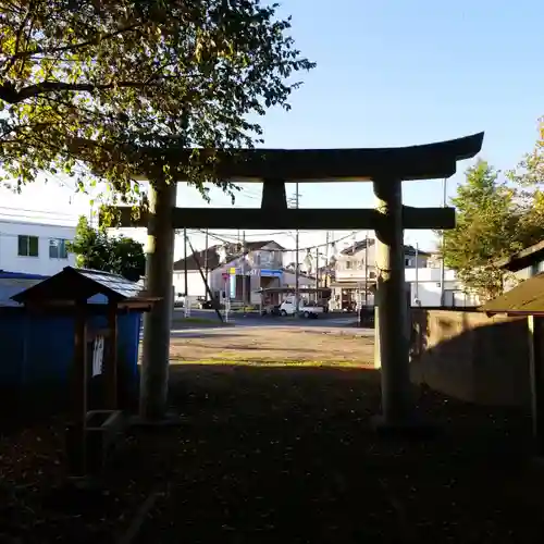 四所神社の鳥居