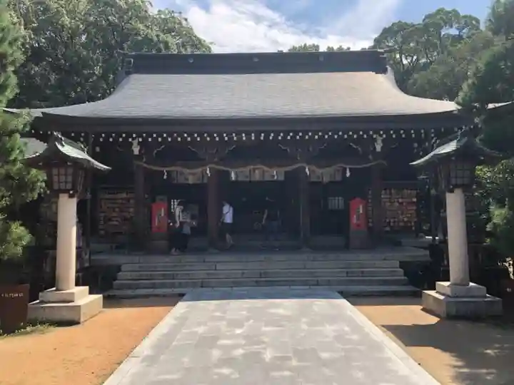 松陰神社の本殿・本堂