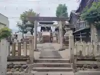白山社の鳥居