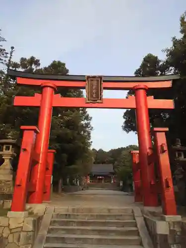 龍田大社の鳥居