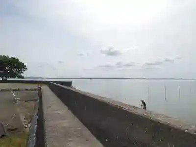 女河八幡宮の周辺