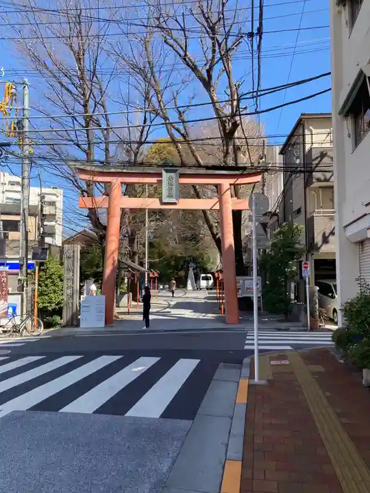 赤城神社の鳥居