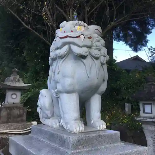 立田阿蘇三宮神社の狛犬