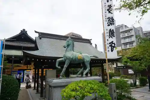 櫛田神社の狛犬