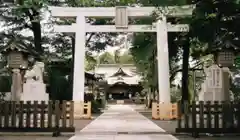 阿豆佐味天神社 立川水天宮の鳥居