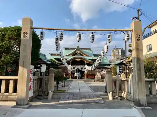 厄除の宮　駒林神社の鳥居