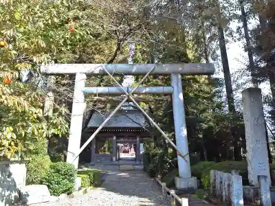 安住神社の鳥居