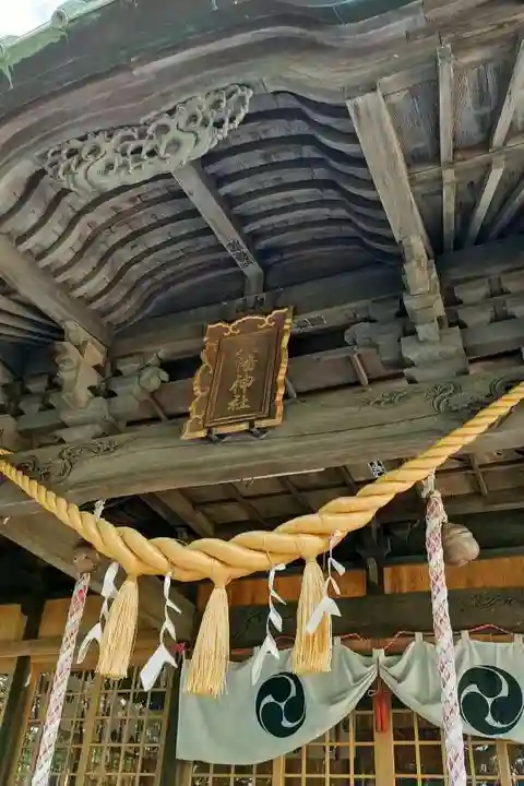 植田八幡神社の本殿・本堂