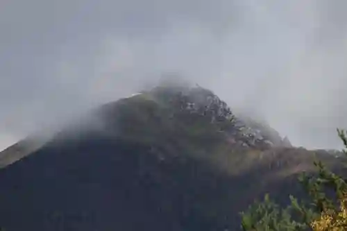 磐椅神社の自然