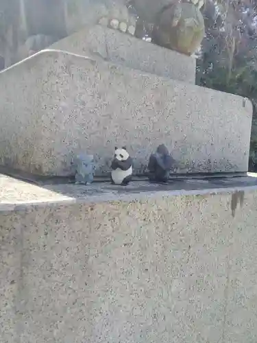 神峰神社の狛犬